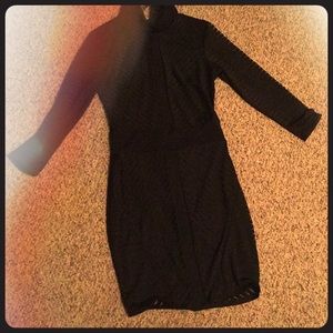 Fashion Nova dress with sleeves and zipper detail